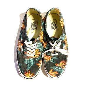 Men’s Vans Casual Shoes Floral